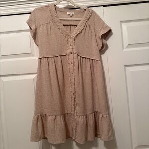 Umgee Tan Casual Dress